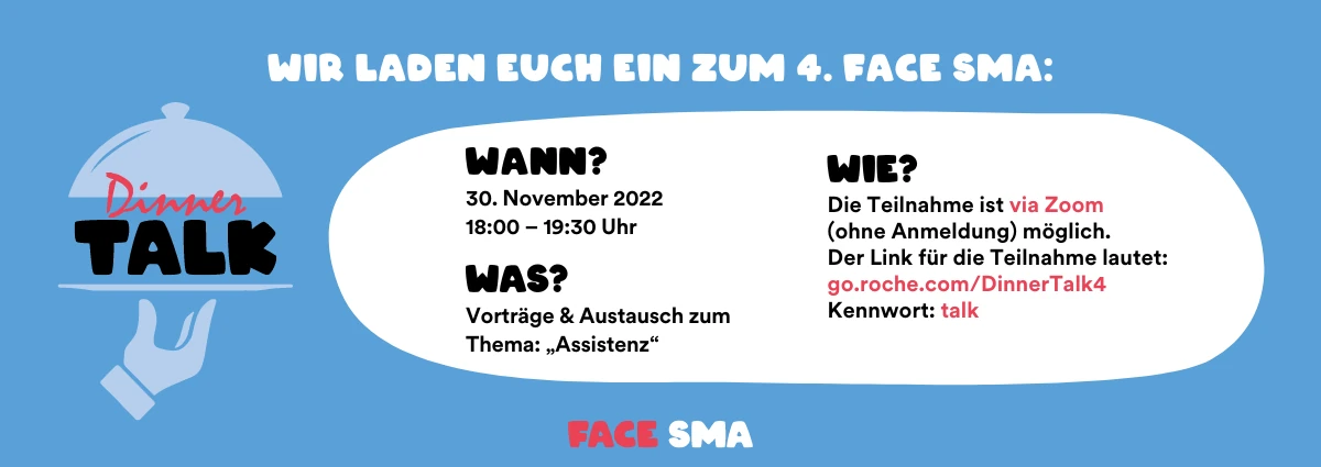 Face SMA Dinner Talk – Informationen und Wissenswertes zum Thema Assistenz