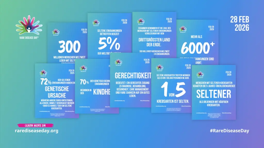 Wir unterstützen den Rare Disease Day