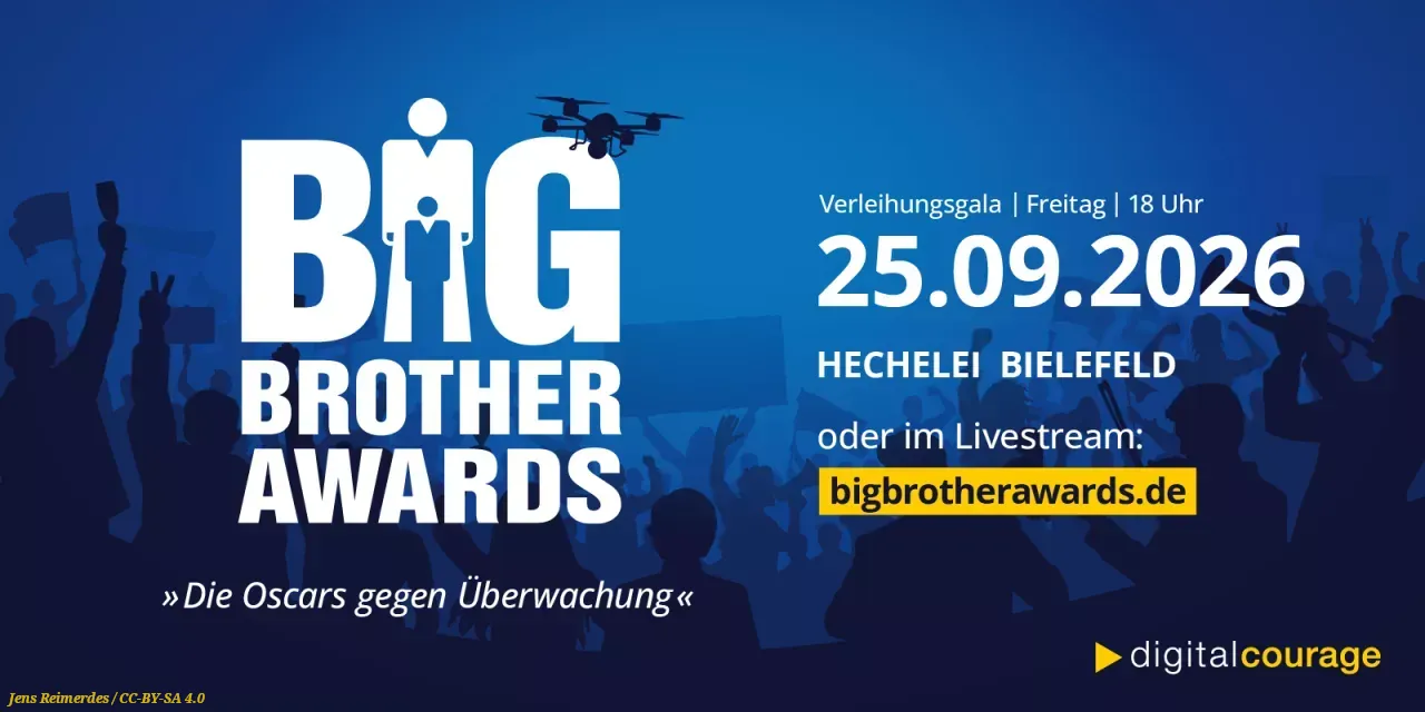 Eventtipp: BigBrotherAwards 2026
